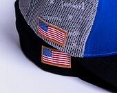 Kappe Capslab NASA A-Frame Trucker CL/NASA/1/NAS3 Royal Blue / Grey / Black