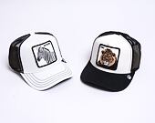 Kinder Kappe Goorin - Little Stripe Trucker - White