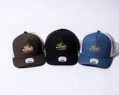 Kappe Brixton Earlston X C MP Trucker Hat Dark Earth / Off White