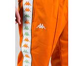 Trainerhose Kappa 222 BANDA RASTORIAI SLIM Orange Rust-White-Green Dusty