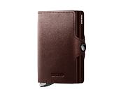 Geldbörse Secrid - Premium Twinwallet Dusk Dark Brown