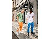 Trainerhose Kappa 222 BANDA RASTORIAI SLIM Orange Rust-White-Green Dusty