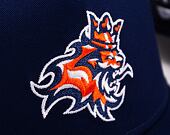 Kappe NEW ERA Core 9FORTY A-Frame Trucker Prague Lions Dark Royal