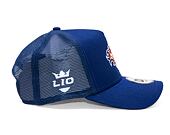 Kappe NEW ERA Core 9FORTY A-Frame Trucker Prague Lions Dark Royal