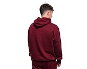 Pullover New Era League Essentials Oversized Hoody Detroit Tigers Cardinal / Optic White