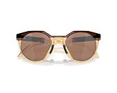 Sonnenbrille Oakley HSTN "Kylian Mbappé" Dark Amber/Light Curry - Prizm Tungsten