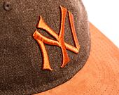 Kappe New Era 9FIFTY Retro Crown MLB Two-Tone Marl - NY Yankees - Walnut Brown