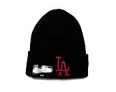 Kinder Mütze New Era MLB Kids League Essential Beanie - LA Dodgers - Black / Cardinal