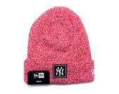 Kinder Mütze New Era MLB Kids Team Cuff Beanie - NY Yankees - Heather Scarlet / Off White
