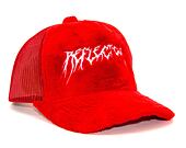 Kappe Reflection Luxury Fuzzy Trucker Supreme Red