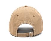 Damen Kappe New Era 9TWENTY MLB Washed - NY Yankees - Camel / White