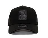Kappe New Era 9FORTY Trucker National Team - Tschechien Schwarz / Schwarz