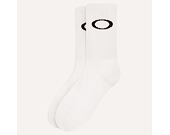 Socken Oakley Ellipse 3er Pack Crew Sock Weiß