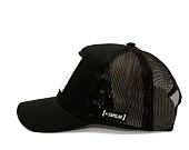 Kappe Capslab Trucker - Warner Bros - Rick and Morty - Schwarz / Metallic