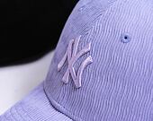 Damen Kappe New Era 9FORTY Womens MLB Ruching - NY Yankees - Pastel Lila