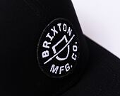 Kappe Brixton Crest X MP Mesh Cap - Black