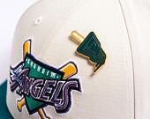 Kappe New Era 59FIFTY Low Profile "Melted Cream" Pin - Anaheim Angels - Cream