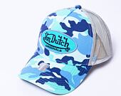 Kappe Von Dutch Austin Trucker - Camo Blue