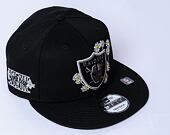 Kappe New Era - 9FIFTY Seasonal Flower - Las Vegas Raiders - Black