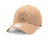 Damen Kappe New Era - 9FORTY League Essential - NY Yankees - Camel
