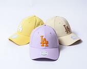 Damen Kappe New Era - 9FORTY League Essential - LA Dodgers - Pastel Purple / Orange