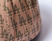 Kappe New Era - 9FORTY Team Monogram - LA Dodgers - Camel