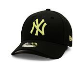 Kinder Kappe New Era - 9FORTY League Essential - NY Yankees - Black / Neon Yellow