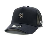 Kappe New Era - 9FORTY Trucker Metallic Trucker - NY Yankees - Navy