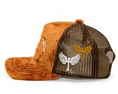 Kappe Reflection Luxury Fuzzy Trucker Teddy Bear Brown