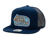 Kappe Brixton - Bass Brains Boat HP Trucker - Washed Navy