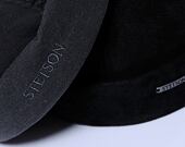 Mütze Stetson Docker Pig Skin Black