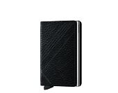 Geldbörse Secrid Slimwallet Stitched Linea Black
