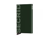 Geldbörse Secrid Cardprotector Laser - Logo Green