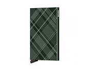 Geldbörse Secrid Cardprotector Laser - Tartan Green