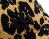 Damen Kappe New Era 9FORTY Womens MLB Leopard - NY Yankees - Leopard Camo / Black