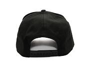 Kappe New Era - NFL Metallic Patch 9FORTY A-Frame - Las Vegas Raiders - Black / Silver