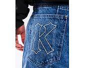 Hose Karl Kani TucStraight Leg Denim Pants vintage indigo