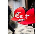 Kappe Alpinestars - Ride 4.0 - Red/Black/White