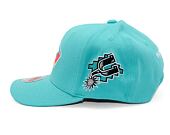 Kappe Mitchell & Ness NBA Home Town Classic Red San Antonio Spurs Teal