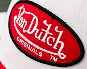 Kappe Von Dutch - Trucker Boston - Cotton Twill White / Red