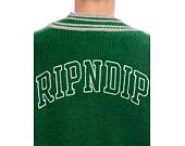 Strickpullover Rip N Dip - Team Spirit Varsity Cardigan  (Green/Grey)