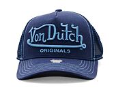 Kappe Von Dutch - Trucker Riverside - Caps - Cot Twill - Blue