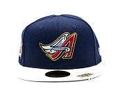 Kappe New Era - MLB Visor Clip 59FIFTY - Anaheim Angels - Light Navy / Cream