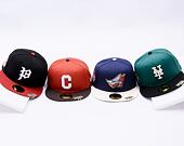 Kappe New Era - MLB Visor Clip 59FIFTY - Chicago Cubs - Rust / Brown