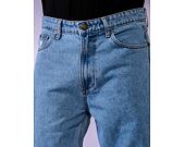 Hose Karl Kani Small Signature Baggy Five Pocket Denim vintage mid blue