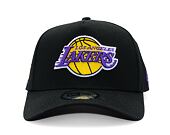 Kappe New Era - NBA Side Patch 9FORTY A-Frame - LA Lakers - Black