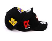 Kappe New Era - NBA Side Patch 9FORTY A-Frame - Chicago Bulls - Black