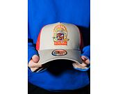 Kappe New Era - Summer Patch 9FORTY Trucker - Stone / Orange