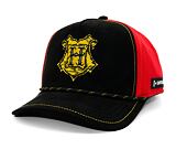 Kappe Capslab - Trucker Harry Potter - Hogwards Suede - Black/Red