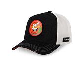 Kappe Capslab - Trucker Looney Tunes - Bugs Bunny Carrot - Denim Black